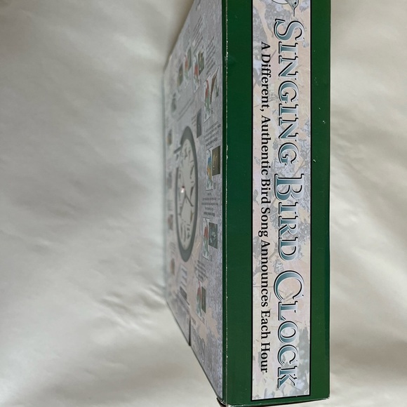 Mark Feldstein 8 inch Original Singing Bird Clock 15 th Anniversary NIB - Picture 12 of 13